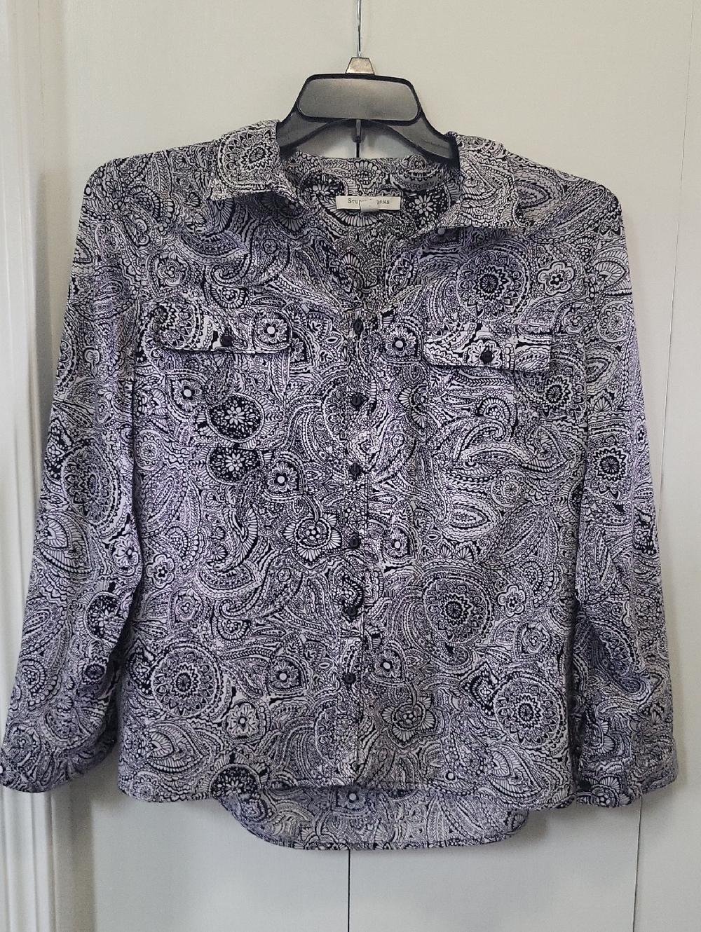 Studio Works Petite XL Paisley Blouse